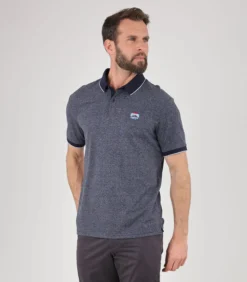 OXBOW Polo Met Korte Mouwen In Jaspé-tricot O2NORMAN