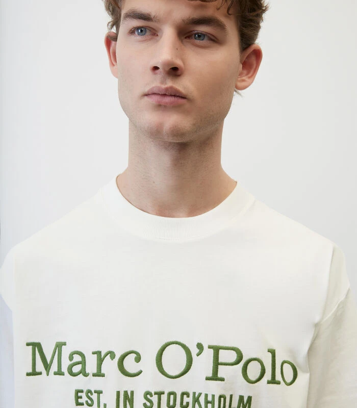 Marc O'Polo T-shirt Van Heavy Jersey Relaxed - Afbeelding 5