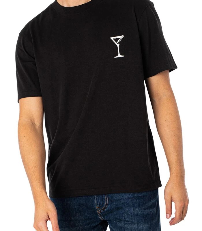 Hugo Destive Grafisch T-shirt Op De Rug - Afbeelding 2