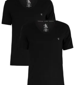 Calvin Klein 2-pack T-shirt Met V-hals