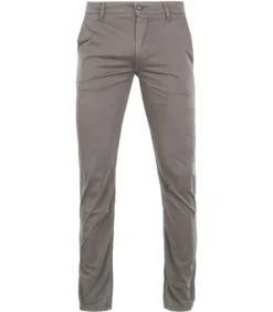 Hugo Chino Schino Slim Grijs