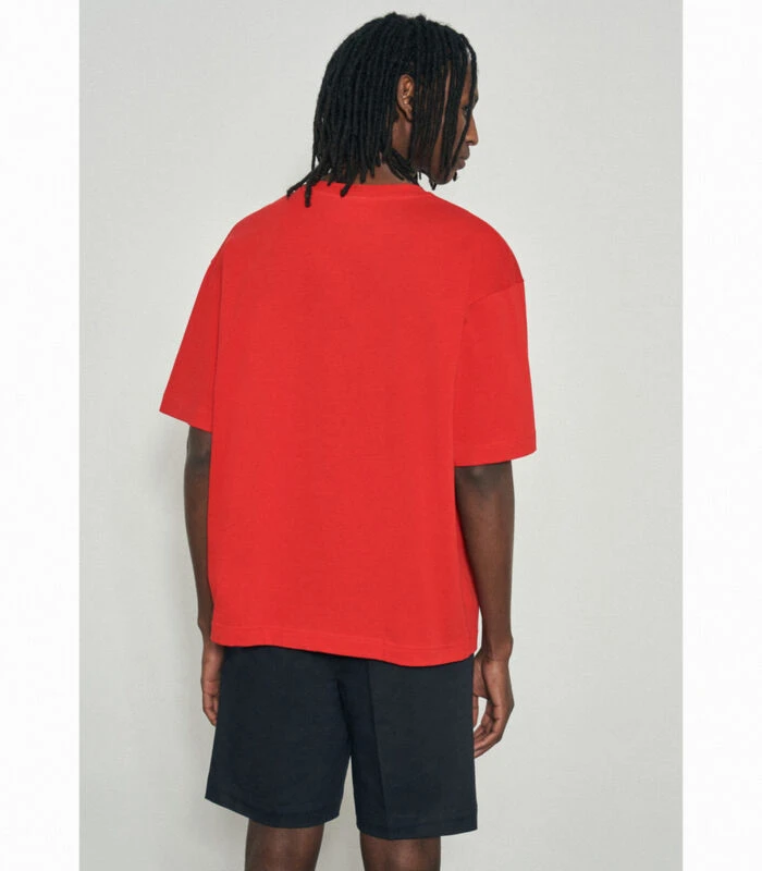 Seidensticker T-Shirt Oversized Fit Korte Mouwen Uni - Afbeelding 2