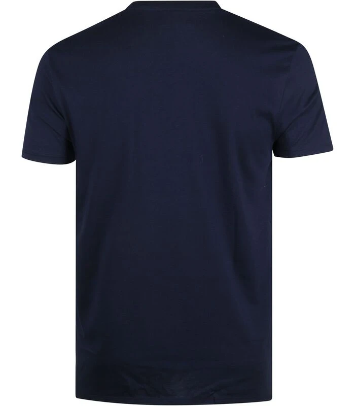 Lacoste T-Shirt Donkerblauw - Afbeelding 4