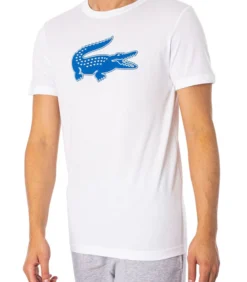 Lacoste Sport T-shirt Met 3D-print En Krokodil