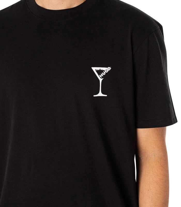 Hugo Destive Grafisch T-shirt Op De Rug - Afbeelding 3