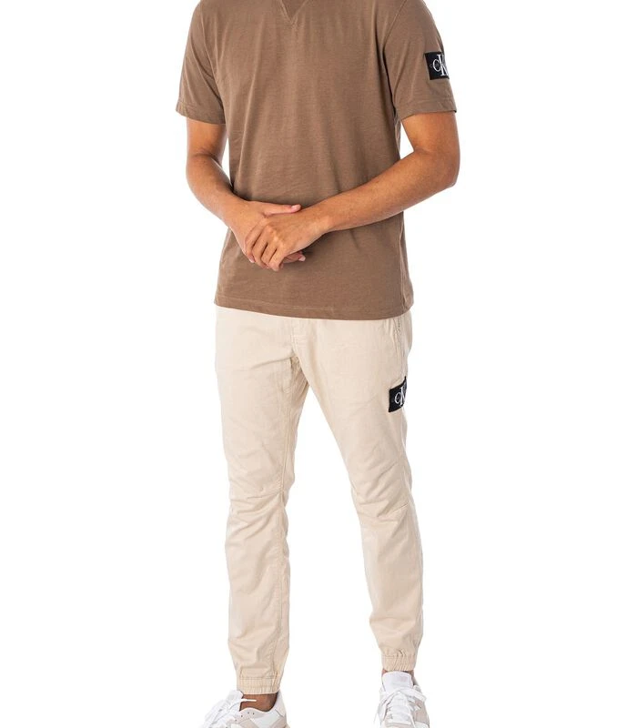 Calvin Klein Jeans T-shirt Met Monologo-embleem Op De Mouw - Afbeelding 5