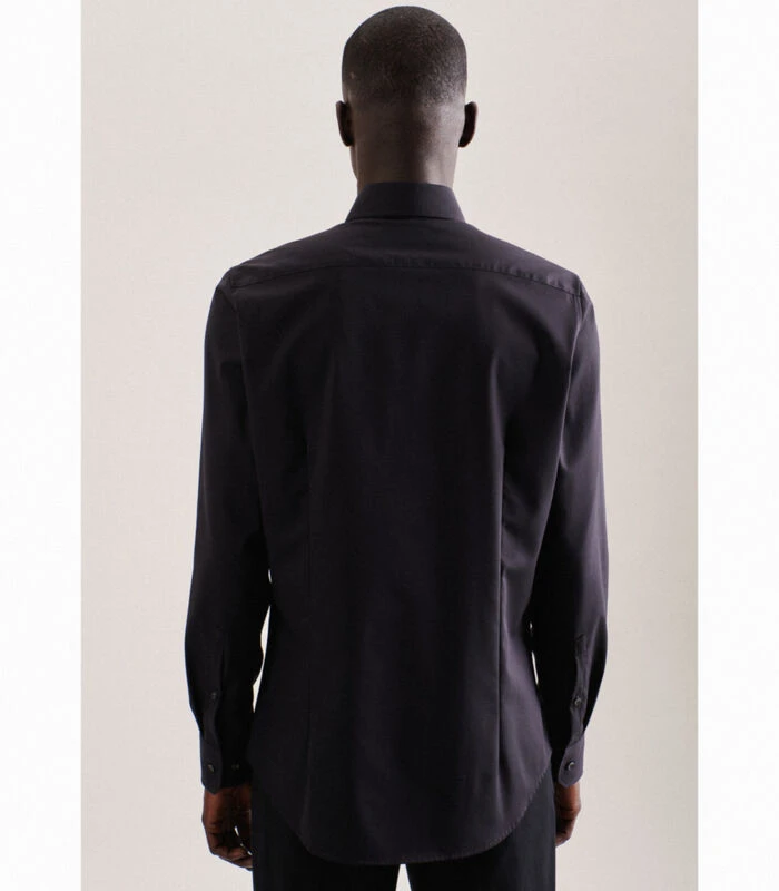 Seidensticker Business Overhemd Slim Fit Extra Lange Mouwen Uni - Afbeelding 2