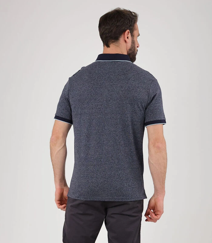 OXBOW Polo Met Korte Mouwen In Jaspé-tricot O2NORMAN - Afbeelding 3