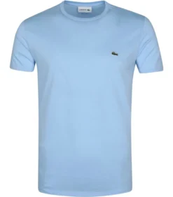 Lacoste T-Shirt Overview Blauw