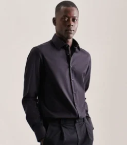 Seidensticker Business Overhemd Slim Fit Extra Lange Mouwen Uni