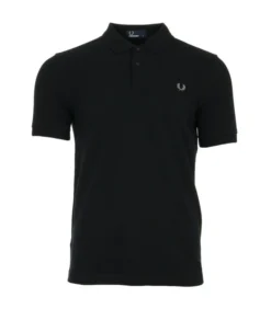 Polo Plain Fred Perry Shirt Black
