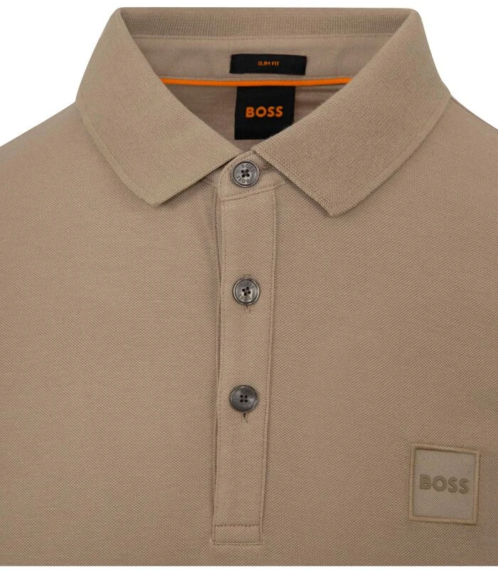 Hugo Passenger Polo Beige - Afbeelding 2