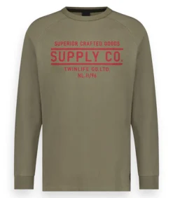 MEN T-SHIRT LONG SLEEVE LOGO - T-Shirt