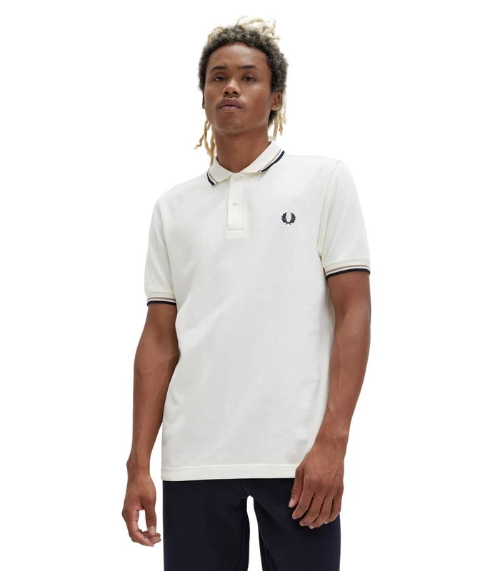 Fred Perry Polo M3600 Ecru R71 - Afbeelding 5
