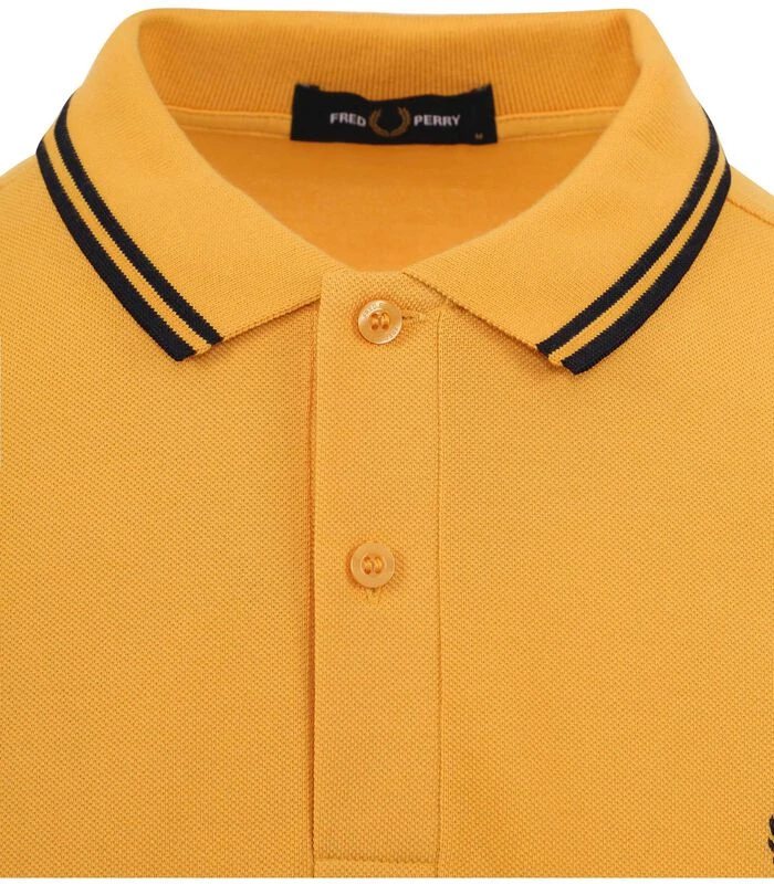 Fred Perry Polo M3600 Geel P95 - Afbeelding 2