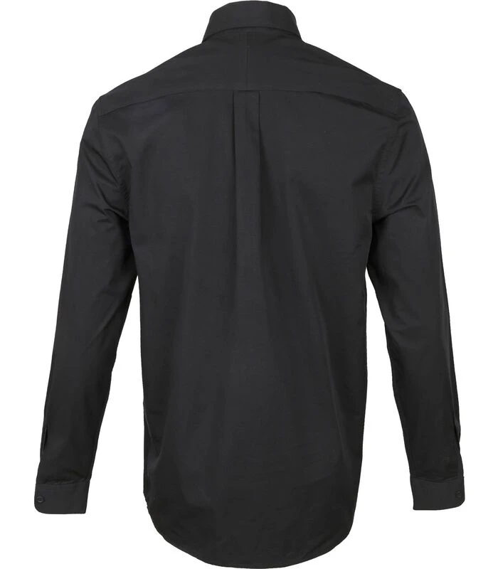 Fred Perry Classic Overhemd Zwart - Afbeelding 5
