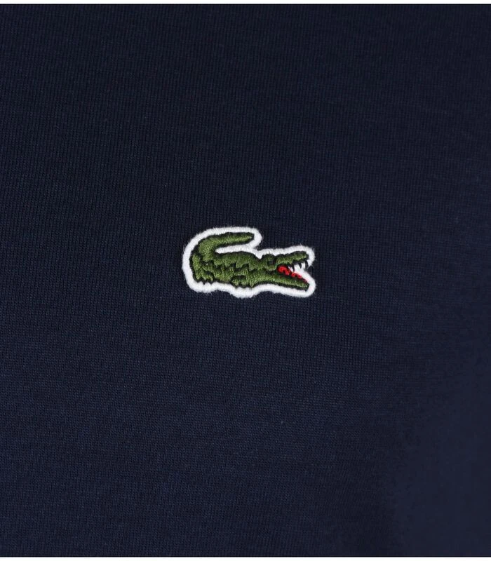 Lacoste T-Shirt Donkerblauw - Afbeelding 3