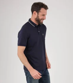 OXBOW Polo Met Korte Mouwen En Dubbele Kraag O2NEDALIN