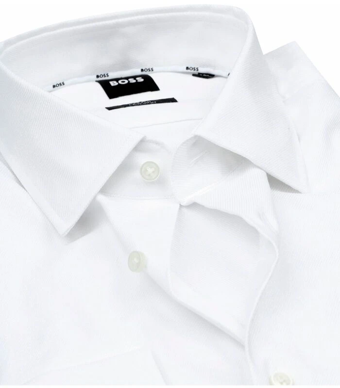 Hugo Overhemd Hank Kent Wit - Afbeelding 2