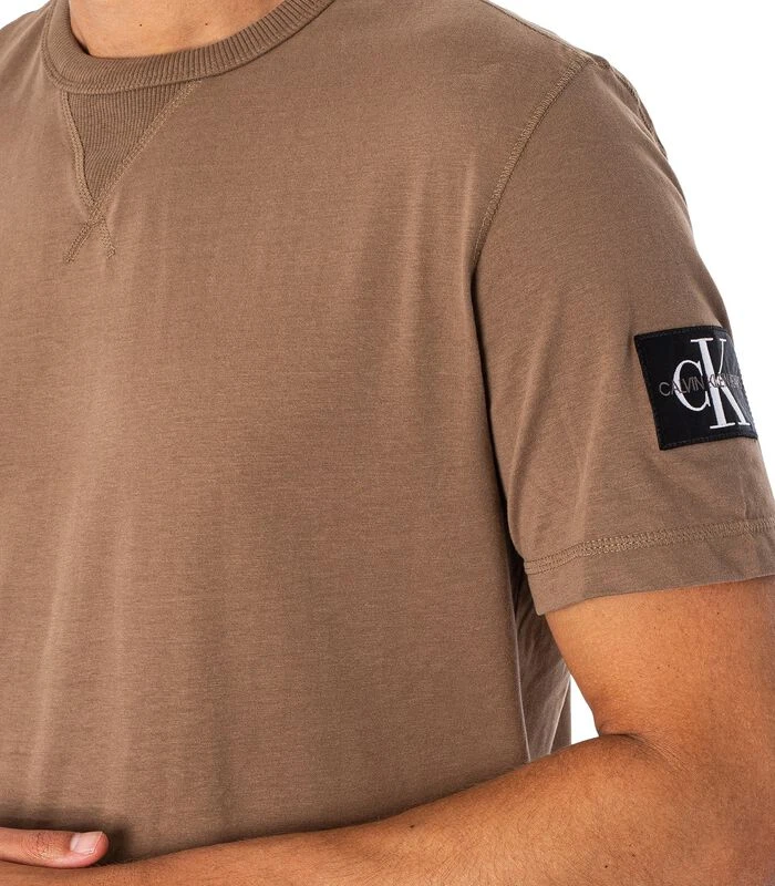 Calvin Klein Jeans T-shirt Met Monologo-embleem Op De Mouw - Afbeelding 4