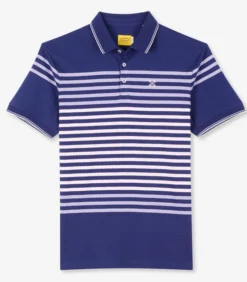 OXBOW Gestreepte Polo Met Korte Mouwen O1NAYES