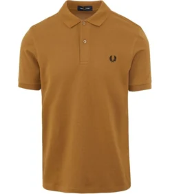 Fred Perry Polo M6000 Donker Caramel