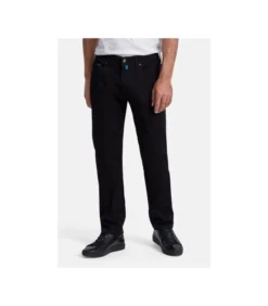 Pierre Cardin Broek Lyon Tapered Future Flex Zwart