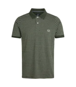 Signal Polo “Esben Slub Stripe”