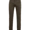 Bill Broek Five Pocket Donkergroen
