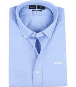 Hugo Overhemd Uni Lichtblauw