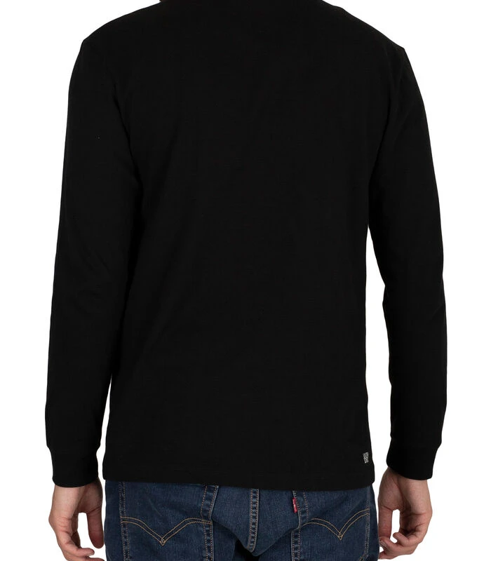 Lacoste Sport T-shirt Met Lange Mouwen En Krokodillenmotief - Afbeelding 3