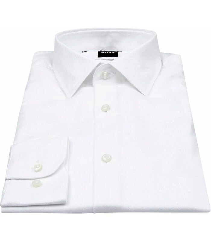 Hugo Overhemd Hank Kent Wit - Afbeelding 3